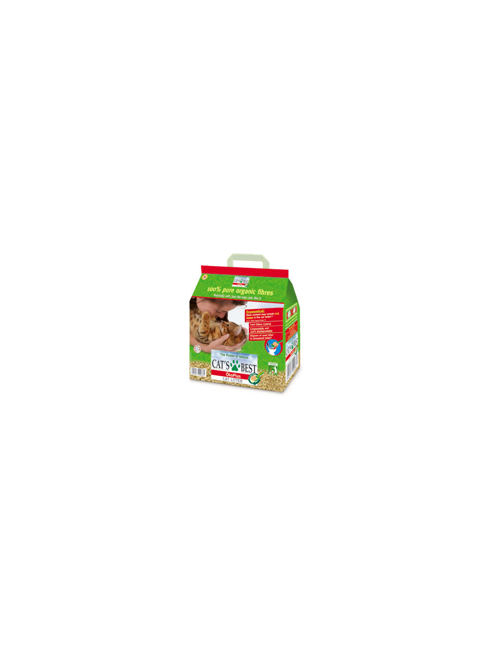 JRS Cats Best Eko Plus - Żwirek Drewniany Zbrylający 5l / 2,1kg