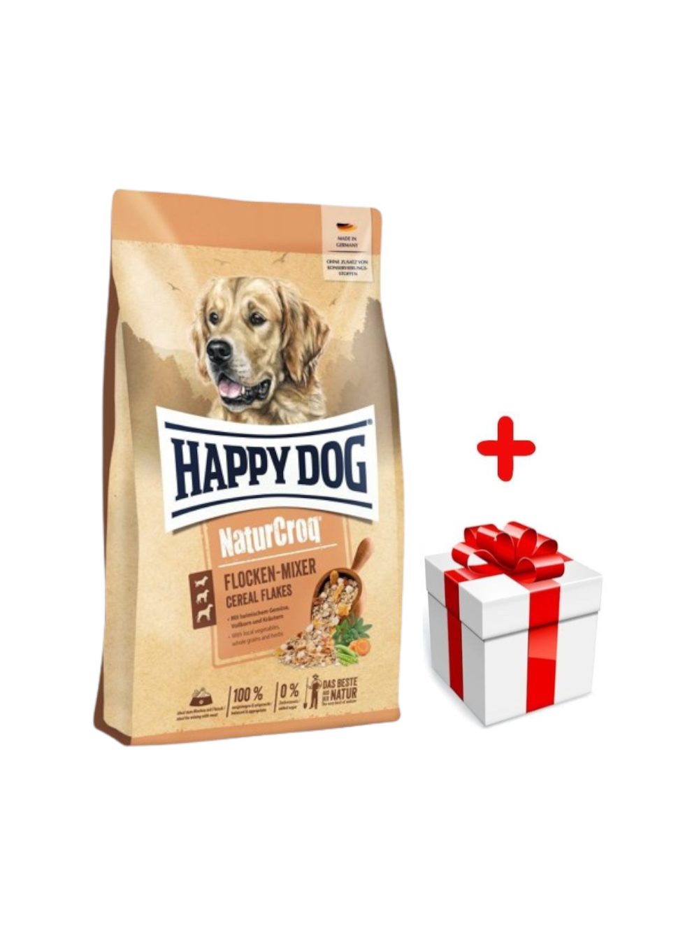 Happy Dog Flocken mixer 10kg + niespodzianka dla psa GRATIS!