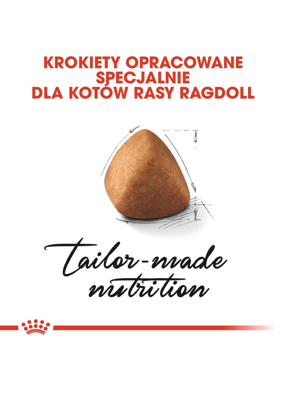 ROYAL CANIN Ragdoll Adult 2kg karma sucha dla kotów dorosłych rasy ragdoll