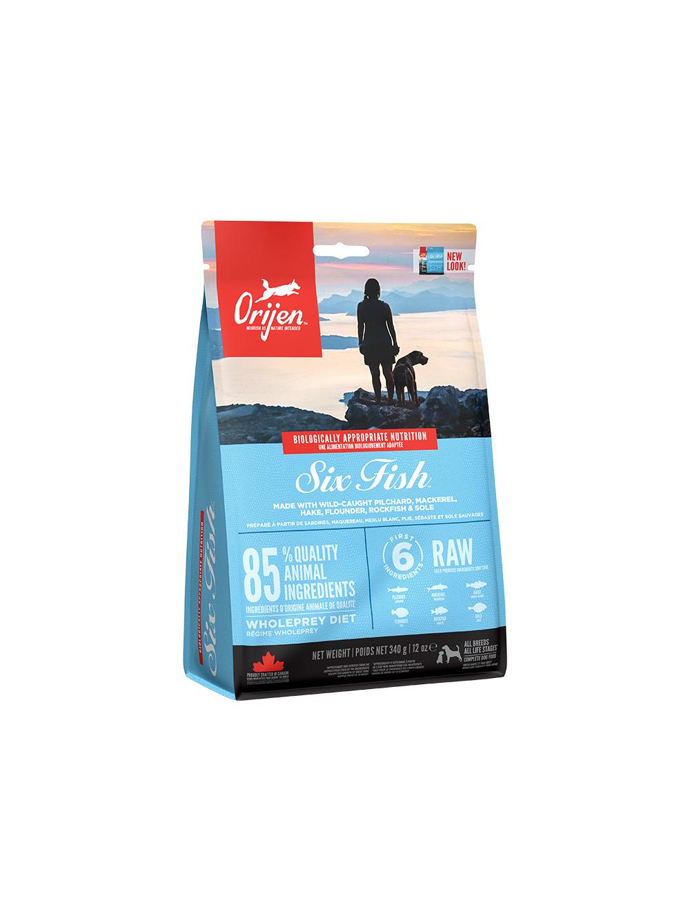 ORIJEN Six Fish Dog 2kg  + niespodzianka dla psa GRATIS!