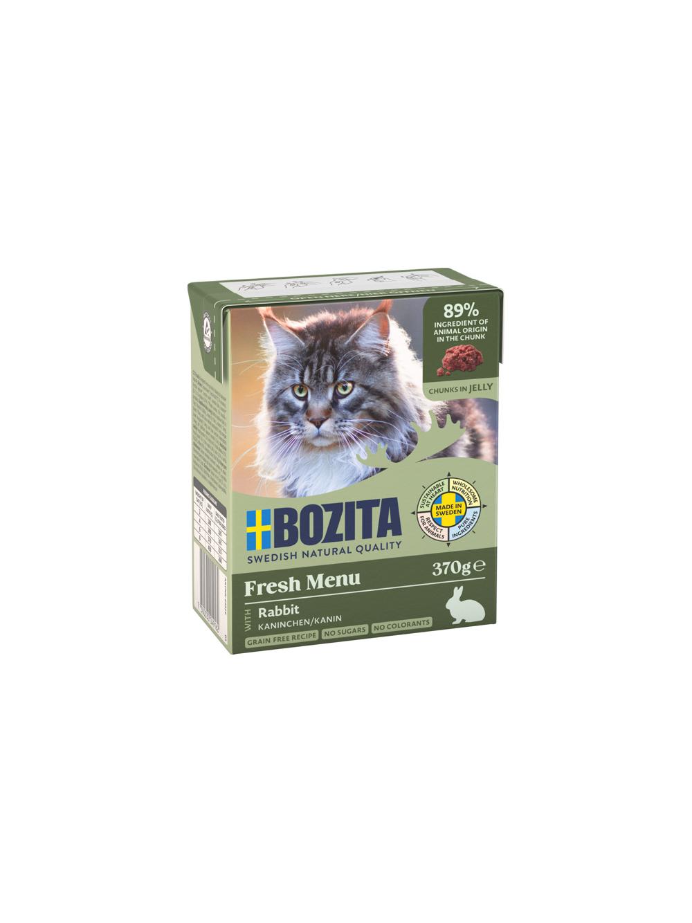 BOZITA Cat Królik W Galaretce 370g