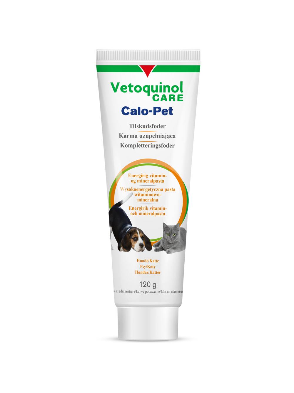 VETOQUINOL Calo-Pet - energetyczny dodatek żywieniowy dla psów i kotów 120g
