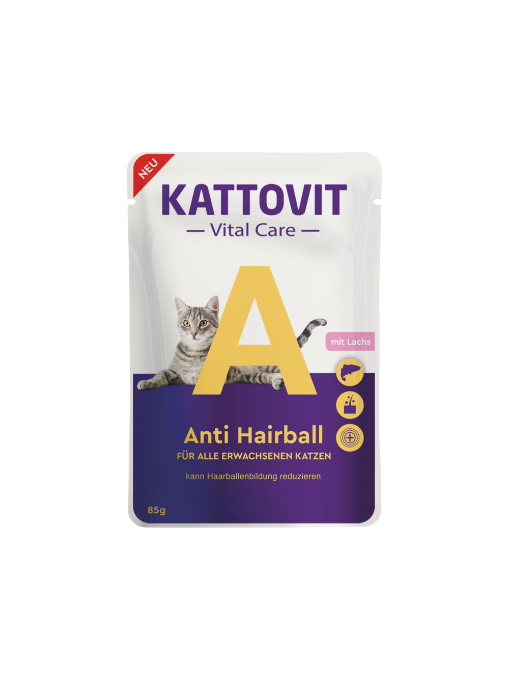 Kattovit Vital Care Anti Hairball  85g