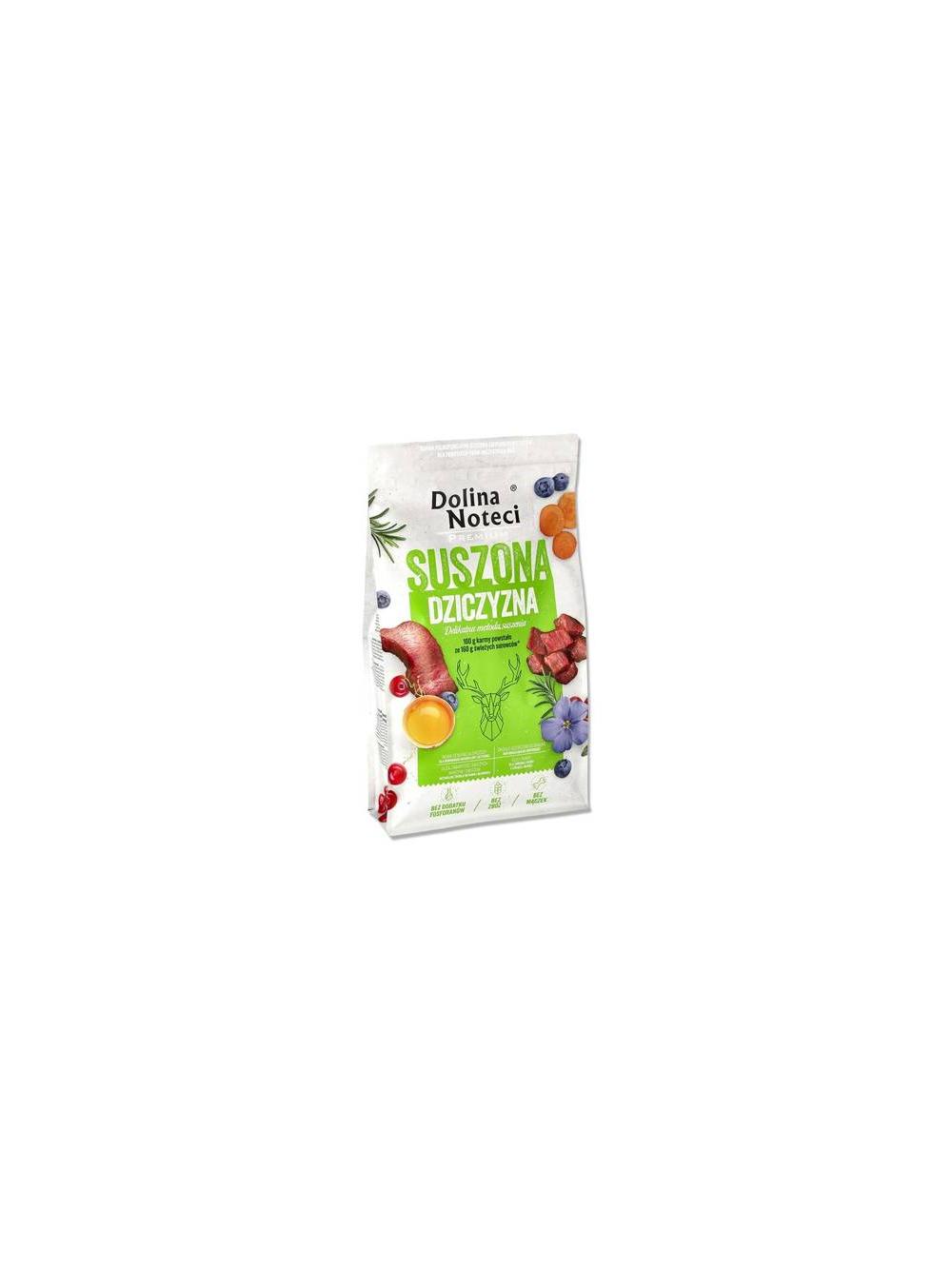 DOLINA NOTECI Premium Dziczyzna- karma suszona dla psa 9kg + niespodzianka dla psa GRATIS!
