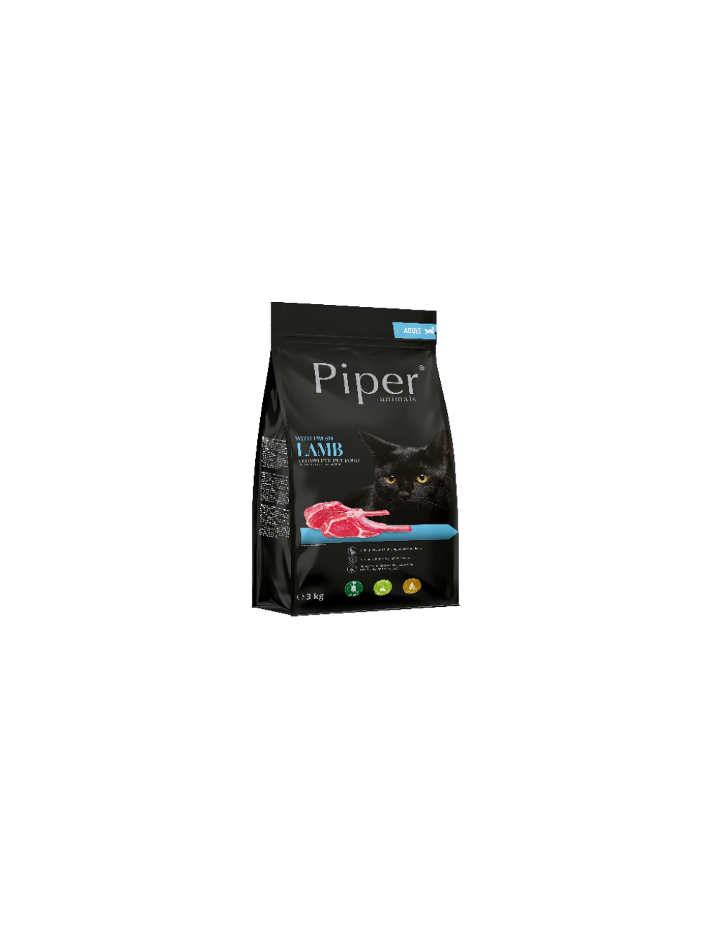 DOLINA NOTECI Piper Animals z jagnięciną dla kotów 3kg