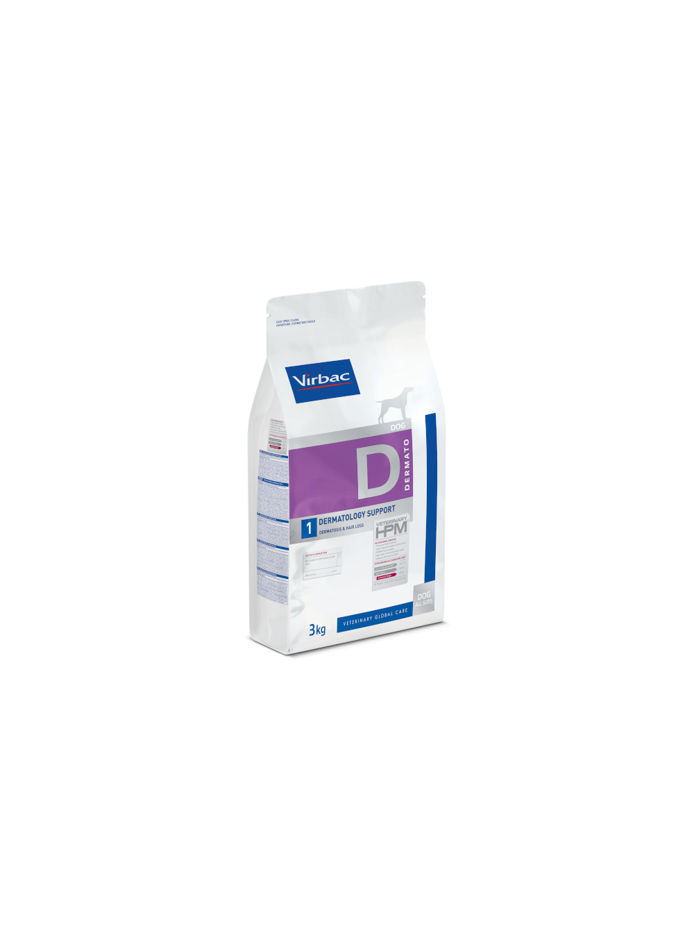 VIRBAC Dermatology Support Dog 3kg