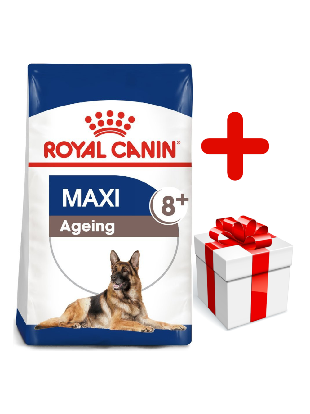 ROYAL CANIN Maxi Ageing 8+ 15kg karma sucha dla psów dojrzałych, po 8 roku życia, ras dużych  + niespodzianka dla psa GRATIS!