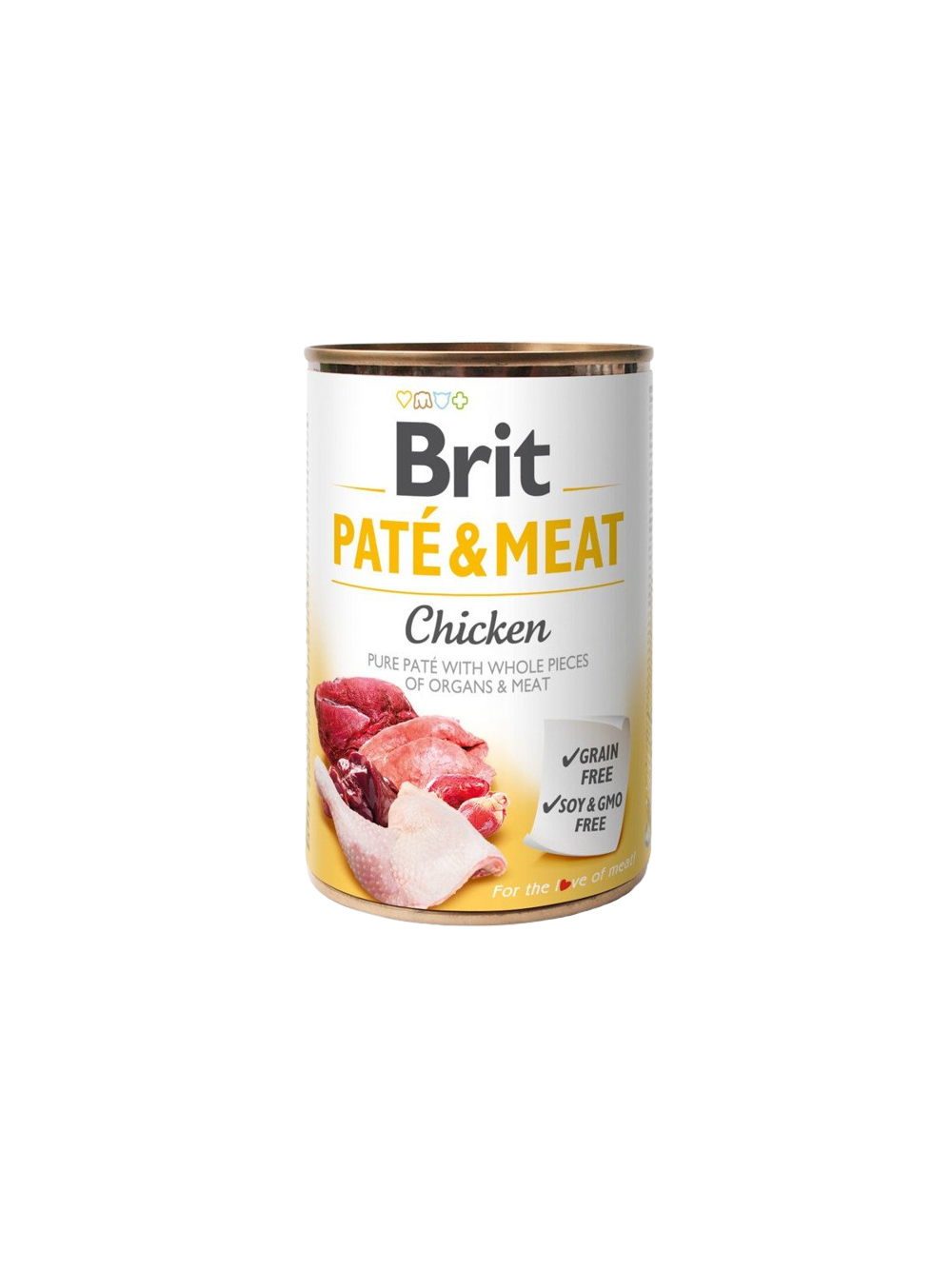 BRIT PATE & MEAT Mix  8x400g 8 Smaków