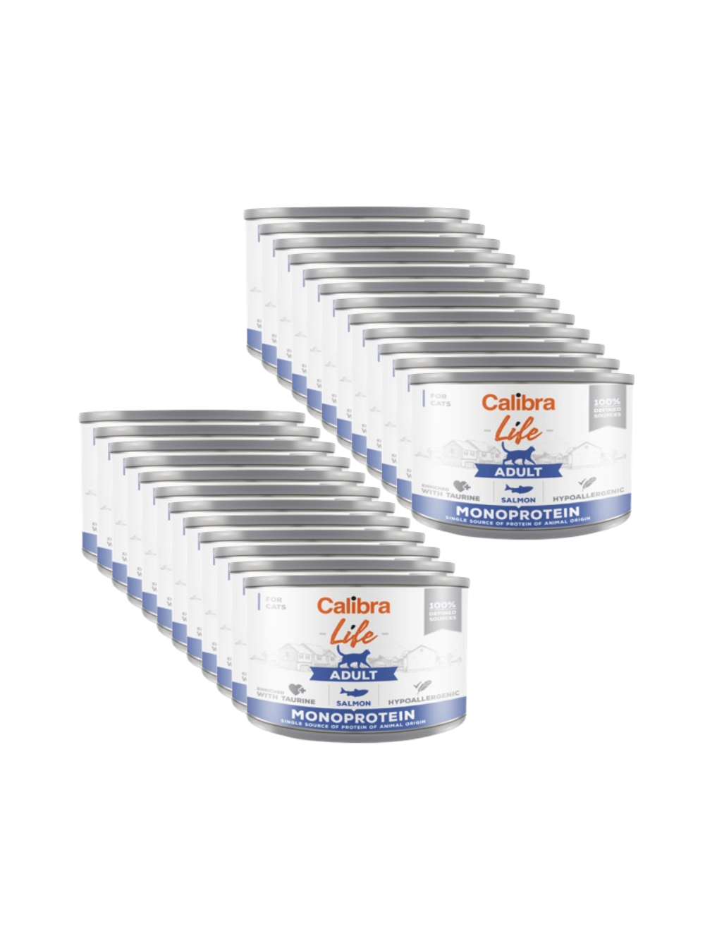 CALIBRA Cat Adult Life Salmon 24x200g