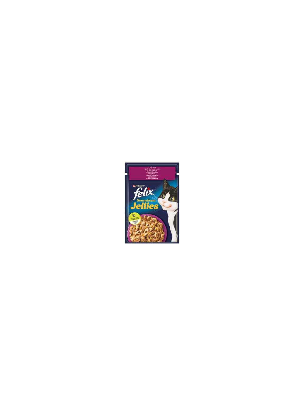 Felix Kaczka w galaretce ze Szpinakiem saszetka 85g