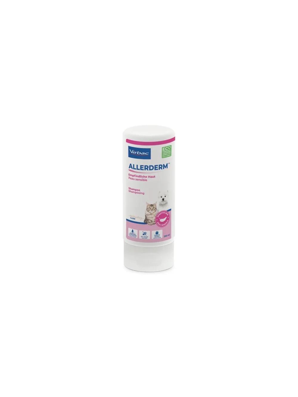 Virbac Allerderm szampon dla skóry wrażliwej psów i kotów 250 ml