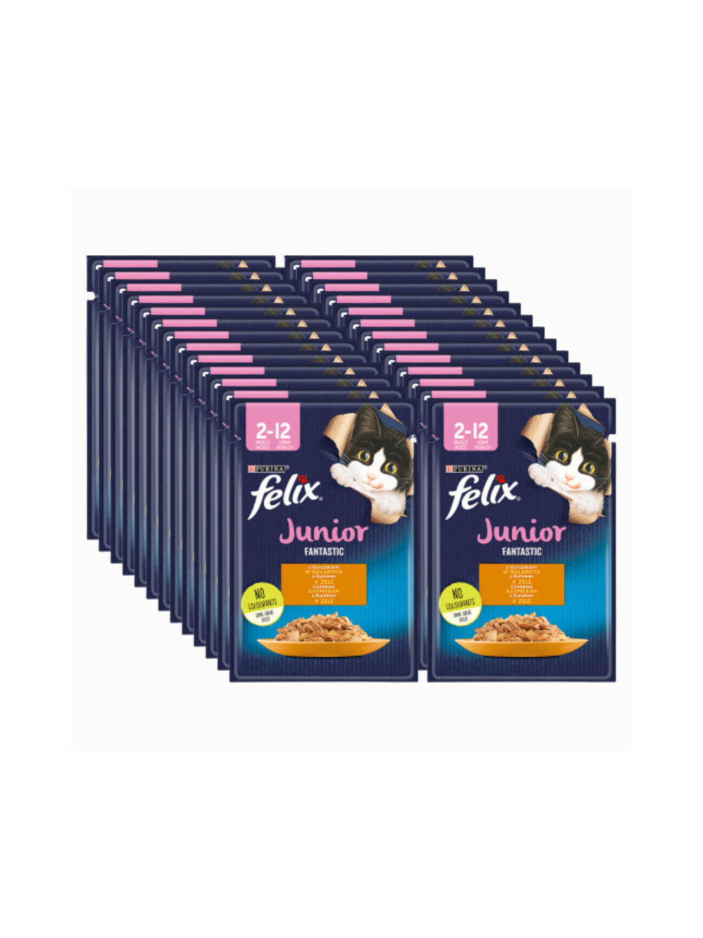 FELIX Junior Kurczak w galaretce - saszetka 26x85g
