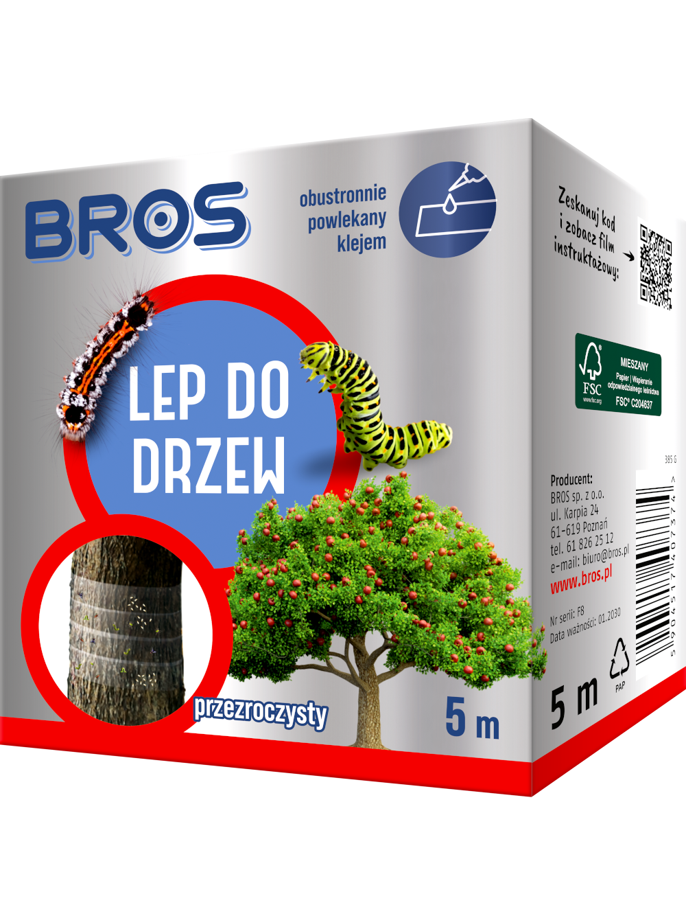 BROS Lep do drzew 5m.