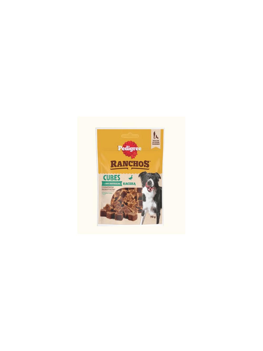 PEDIGREE® Ranchos™ Cubes z kaczką 70g