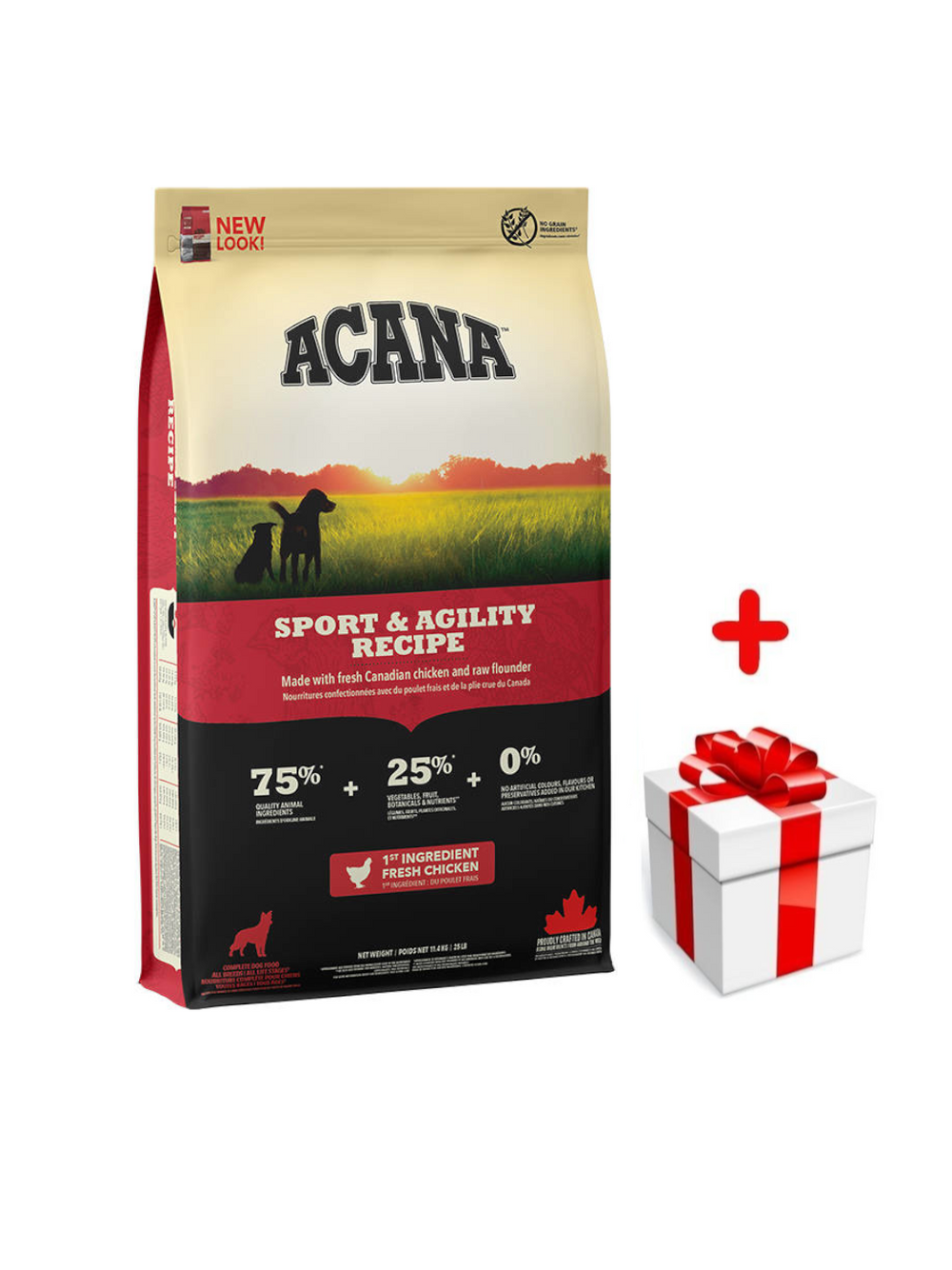 ACANA  Sport & Agility 11,4kg + niespodzianka dla psa GRATIS!