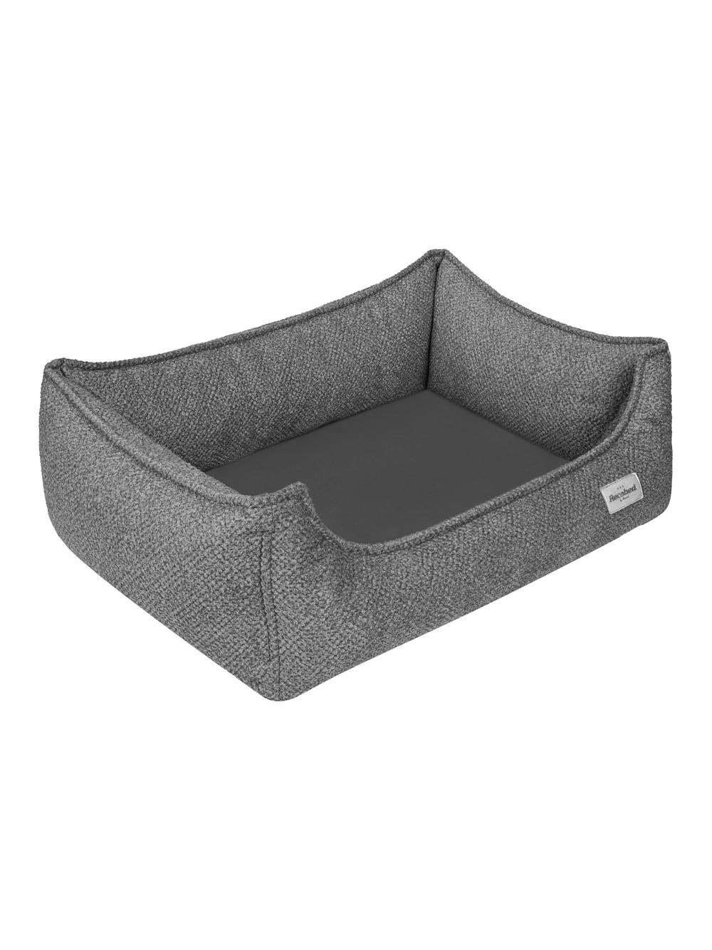RECOBED Kanapa Bukla szary L 100x80cm
