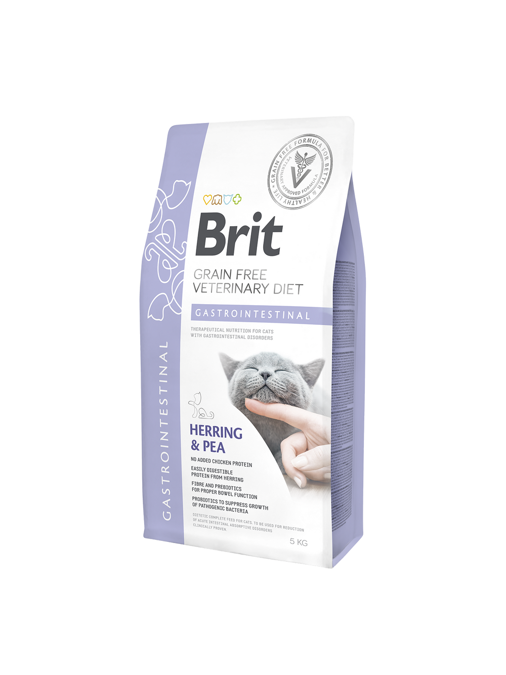 Brit gf veterinary diets cat Gastrointestinal 5kg