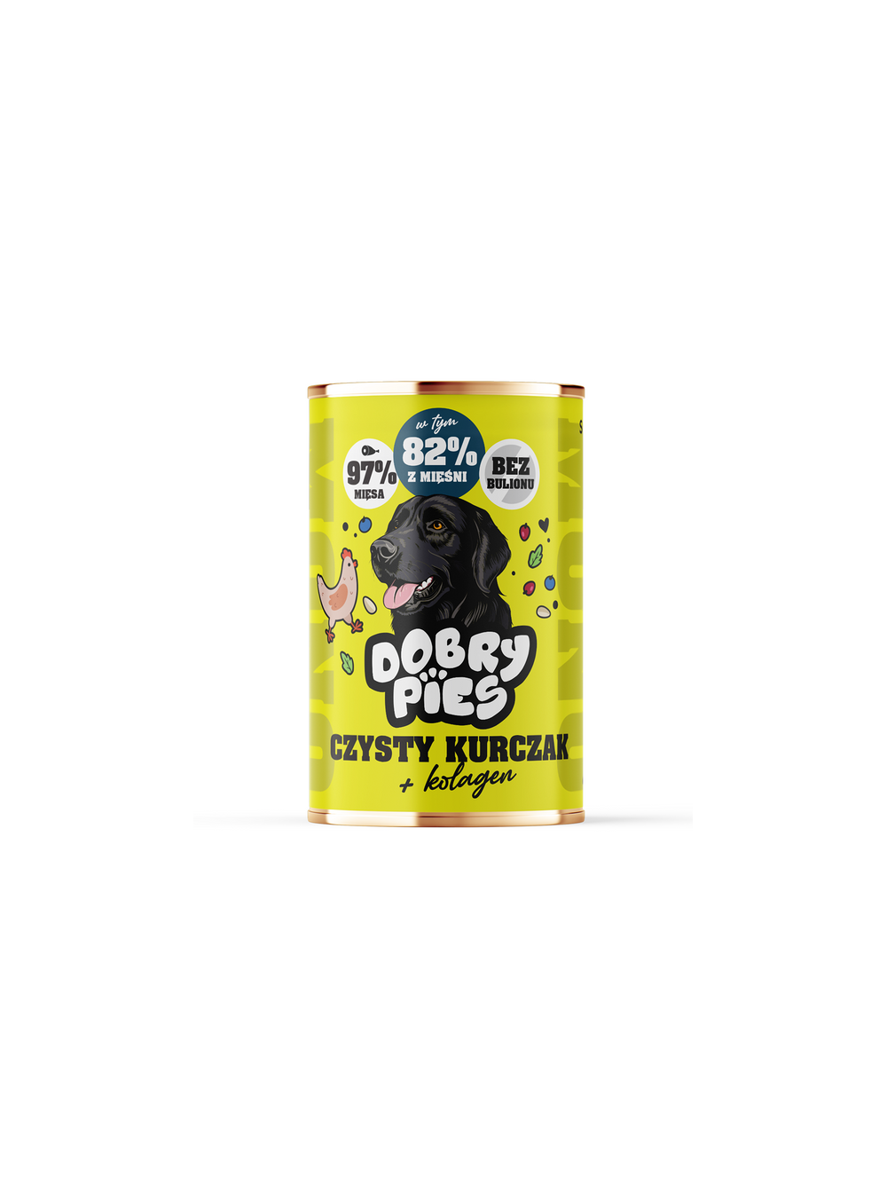 Dobry Pies Mono Kurczak z kolagenem 400g