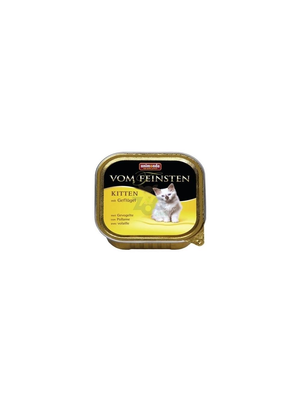 ANIMONDA Vom Feinsten Kitten smak: z drobiem 32x100g SUPER CENA
