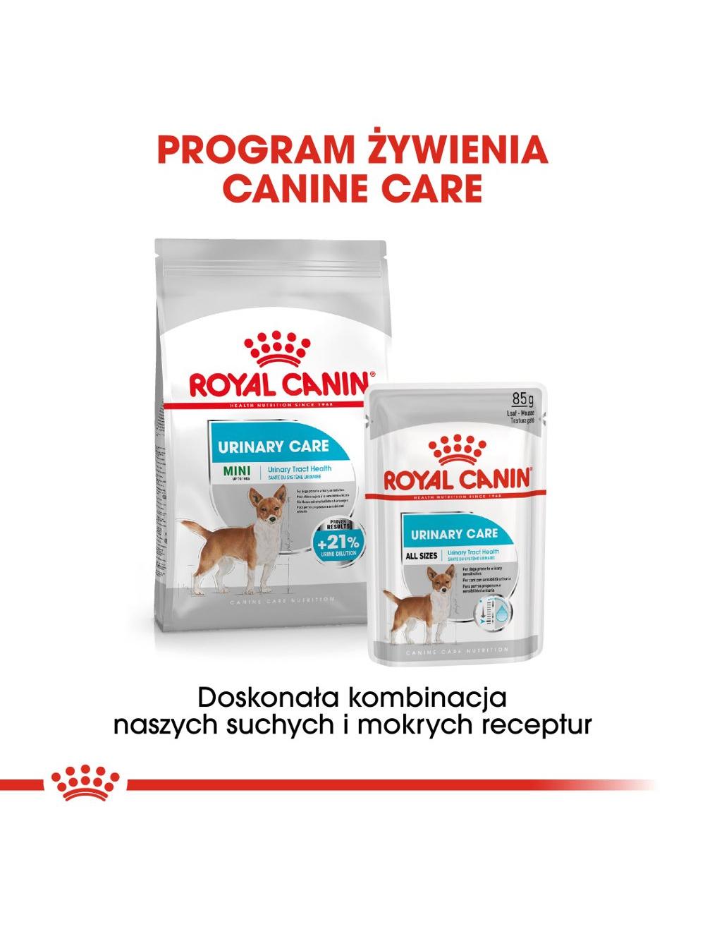 ROYAL CANIN CCN Urinary Care 12x85g karma mokra - pasztet dla psów dorosłych