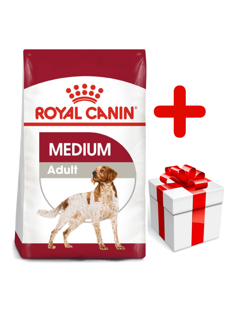 ROYAL CANIN Medium Adult 15kg karma sucha dla psów dorosłych, ras średnich  + niespodzianka dla psa GRATIS!