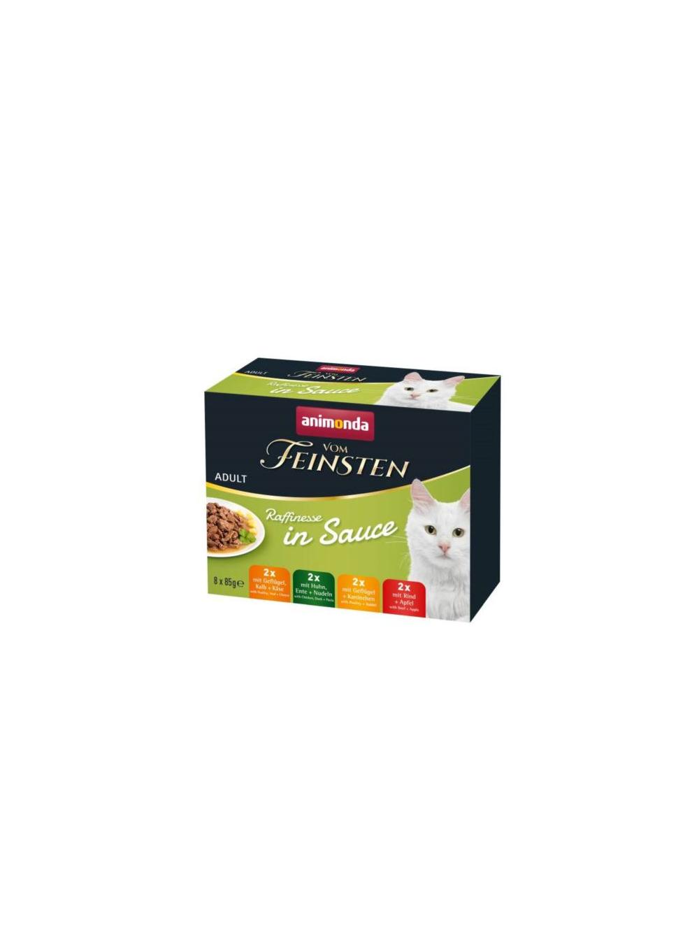 ANIMONDA Raffinesse Adult 8x85g mix smaków