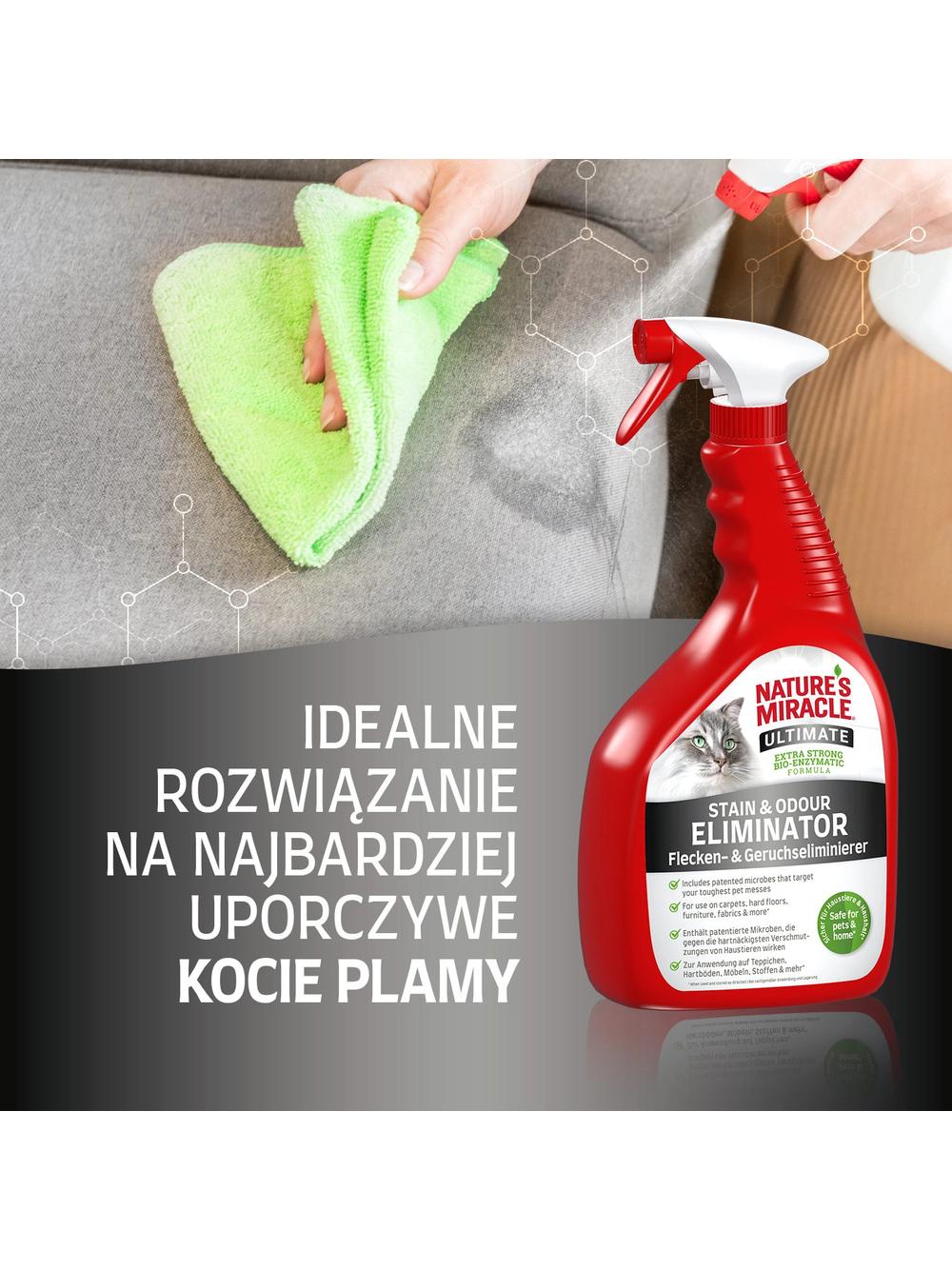 Nature's Miracle ULTIMATE Stain&Odour REMOVER CAT 946ml