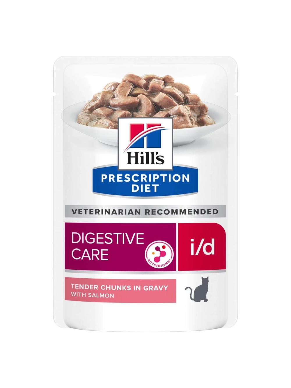 HILL'S PD Prescription Diet Feline i/d z łososiem 85g - saszetka