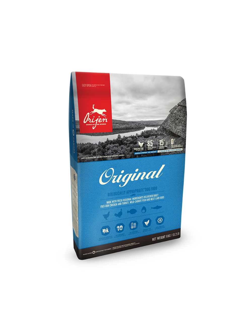 ORIJEN Original Dog 6kg + niespodzianka dla psa GRATIS!