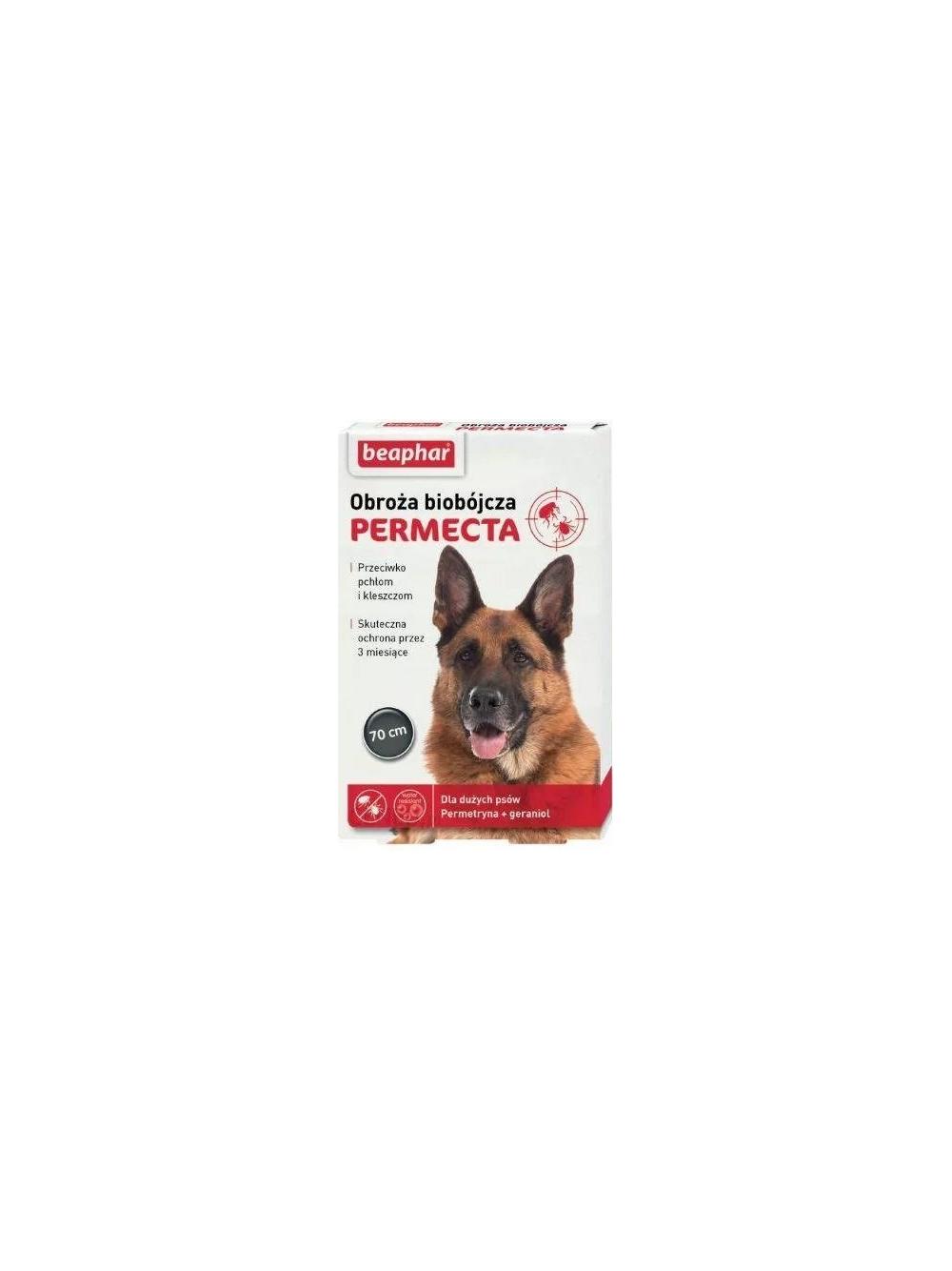 Beaphar Obroża Biobójcza Permecta Dog L 70cm