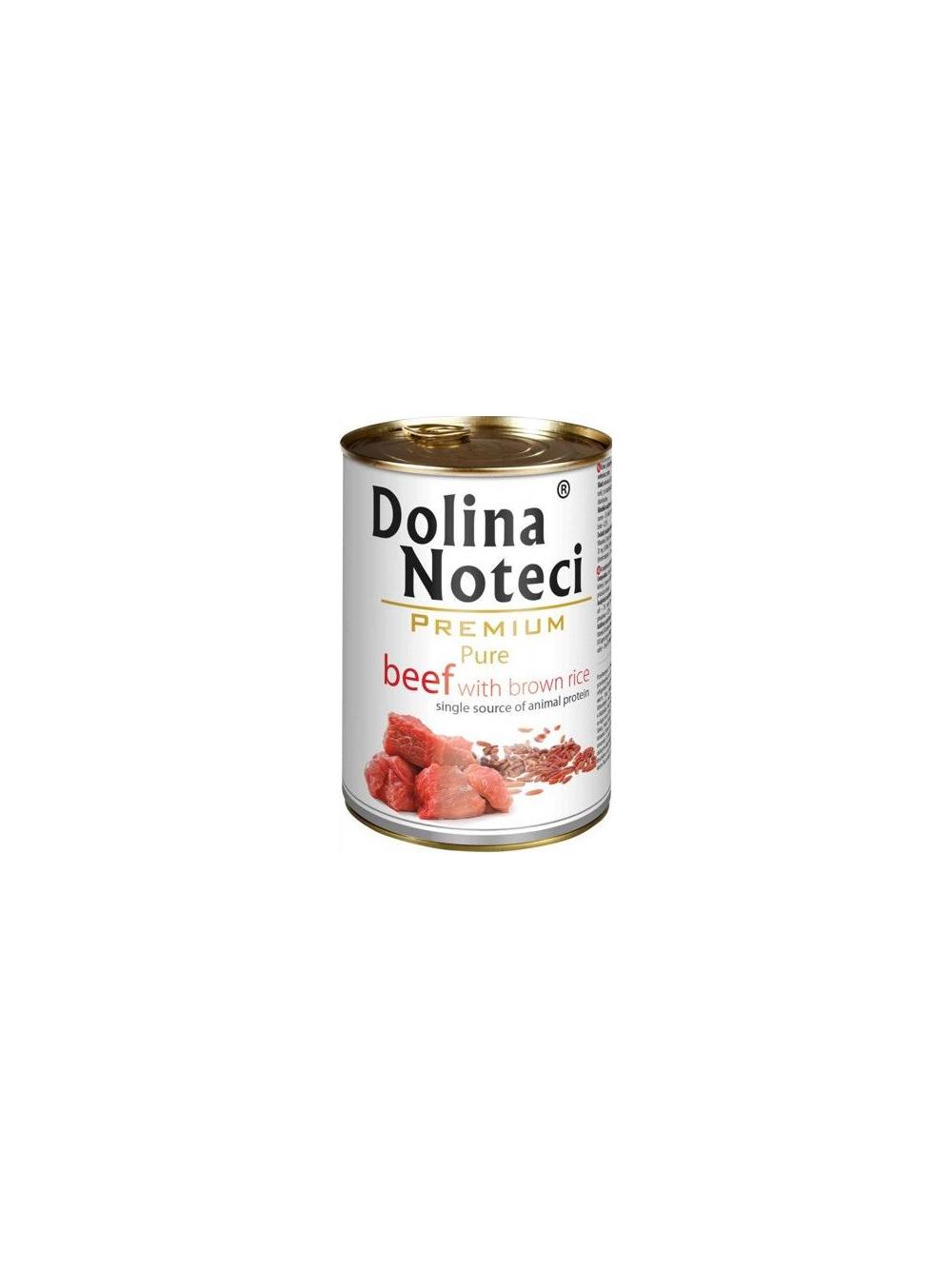 Dolina Noteci Premium Pure Wołowina z ryżem brązowym 800g