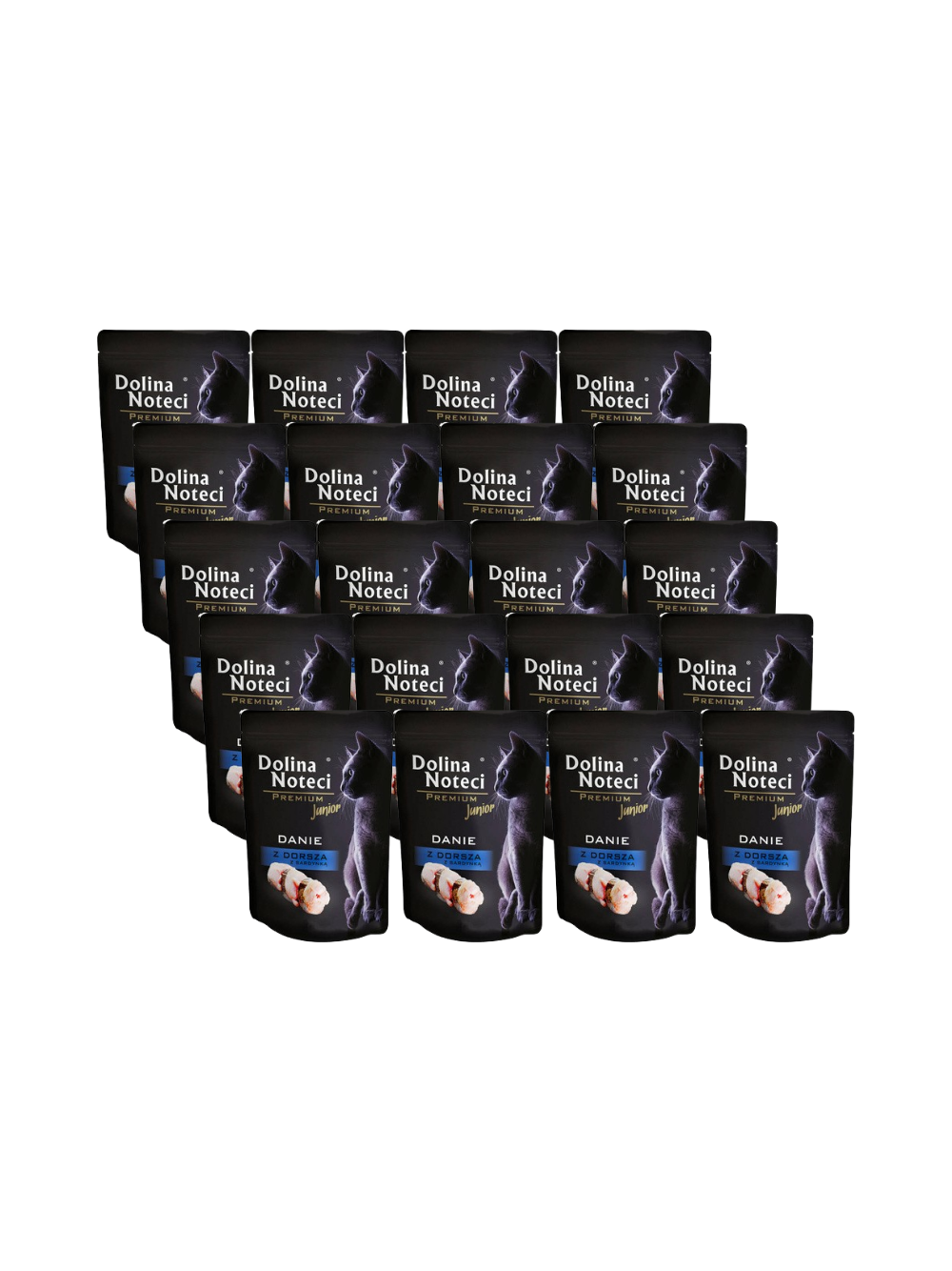 Dolina noteci Premium danie z dorsza z sardynką – junior 20x85g