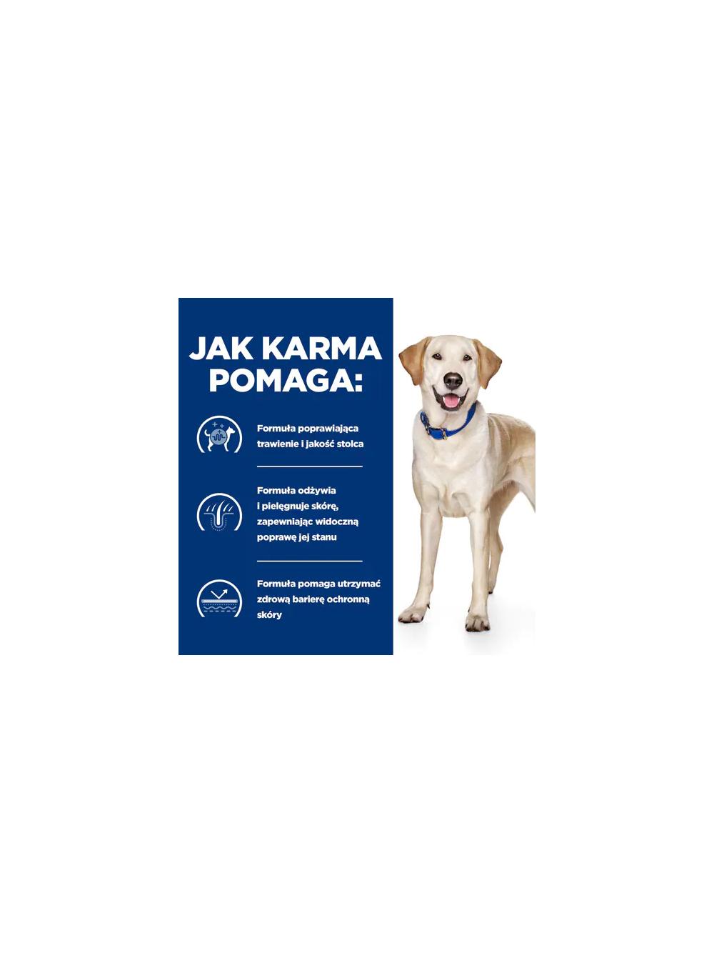 HILL'S PD Prescription Diet Canine d/d Kaczka i Ryż (Duck and Rice) 1,5kg