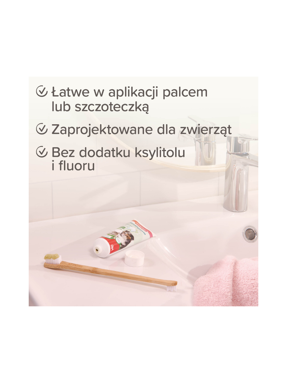Beaphar TOOTHPASTE MINT&PARSLEY - pasta do zębów- mięta/ pietruszka