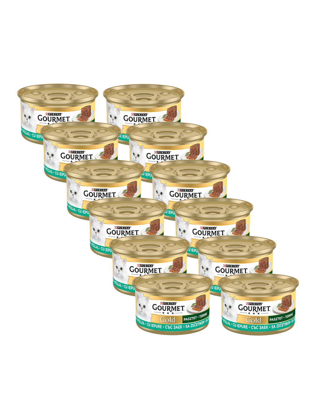 Purina Gourmet Gold pasztet z królikiem 12x85g