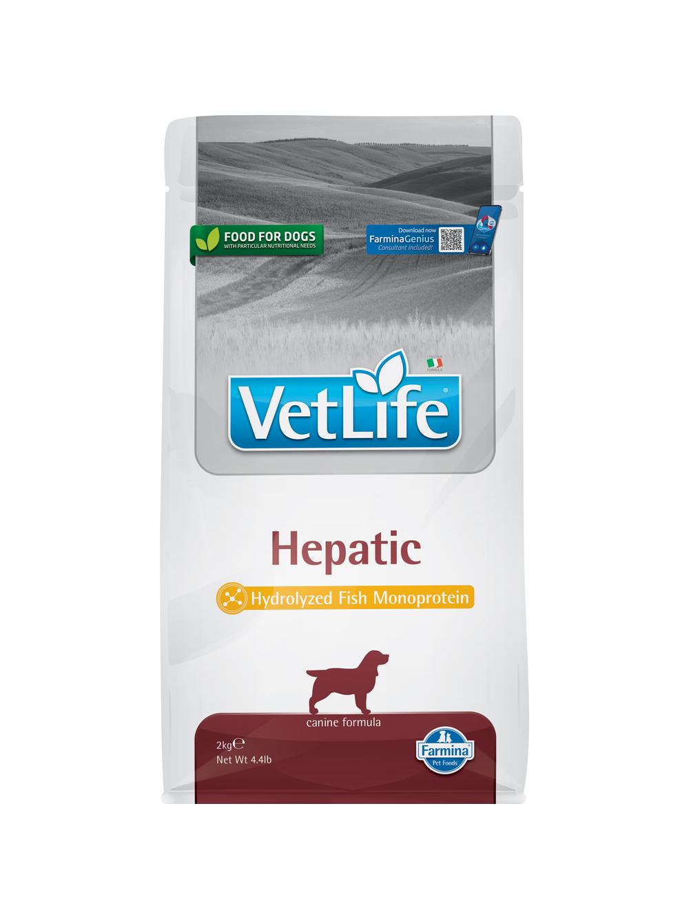 FARMINA Vet Life Dog Hepatic 2kg