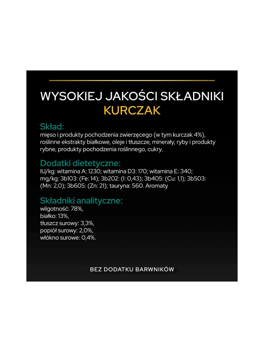 PRO PLAN Sterilised Mokra karma dla kotów wysterylizowanych z wołowiną i kurczakiem w sosie 10x85g