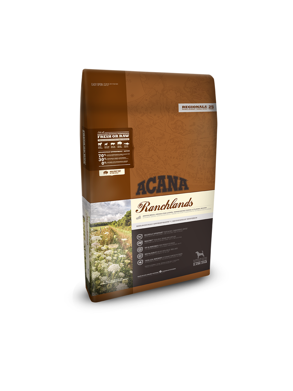 ACANA Ranchlands Dog 11,4kg + niespodzianka dla psa GRATIS!
