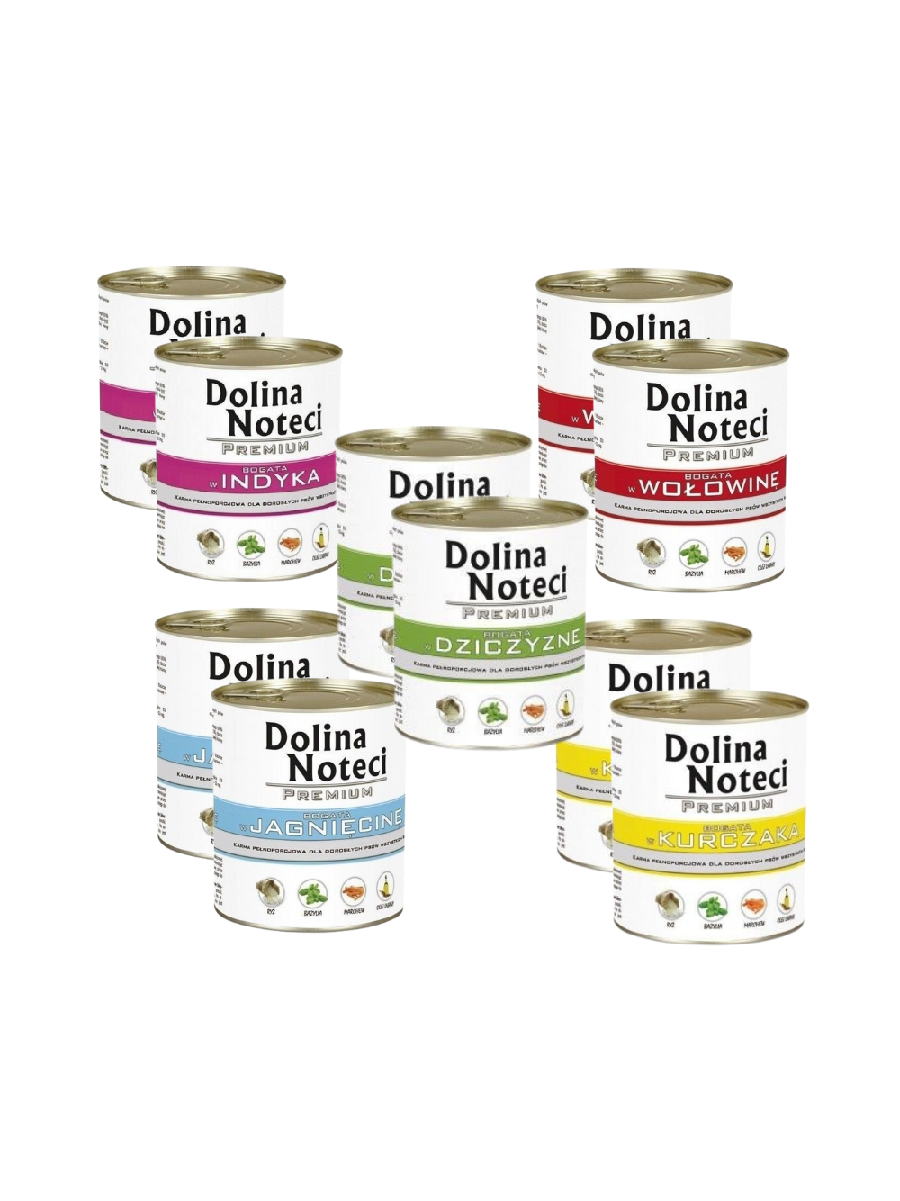 Dolina Noteci PREMIUM MIX Smaków 10 x 800g