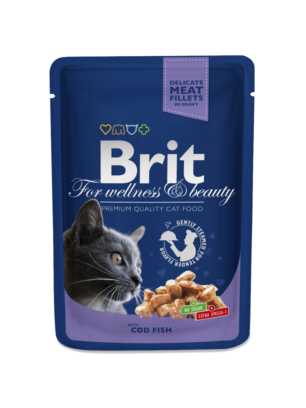BRIT Cat Fish DORSZ 12x100g