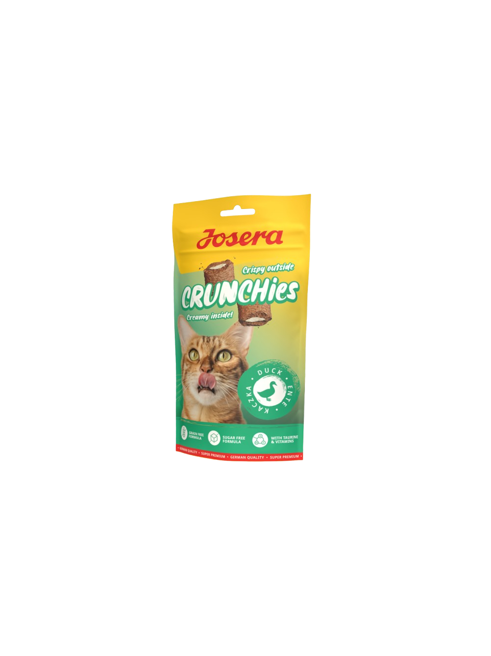 JOSERA Crunchies - Duck (przysmak dla kota) 60g