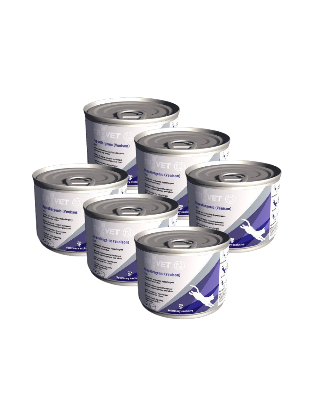 TROVET VRD Hypoallergenic (Dziczyzna) 6x200g dla kota