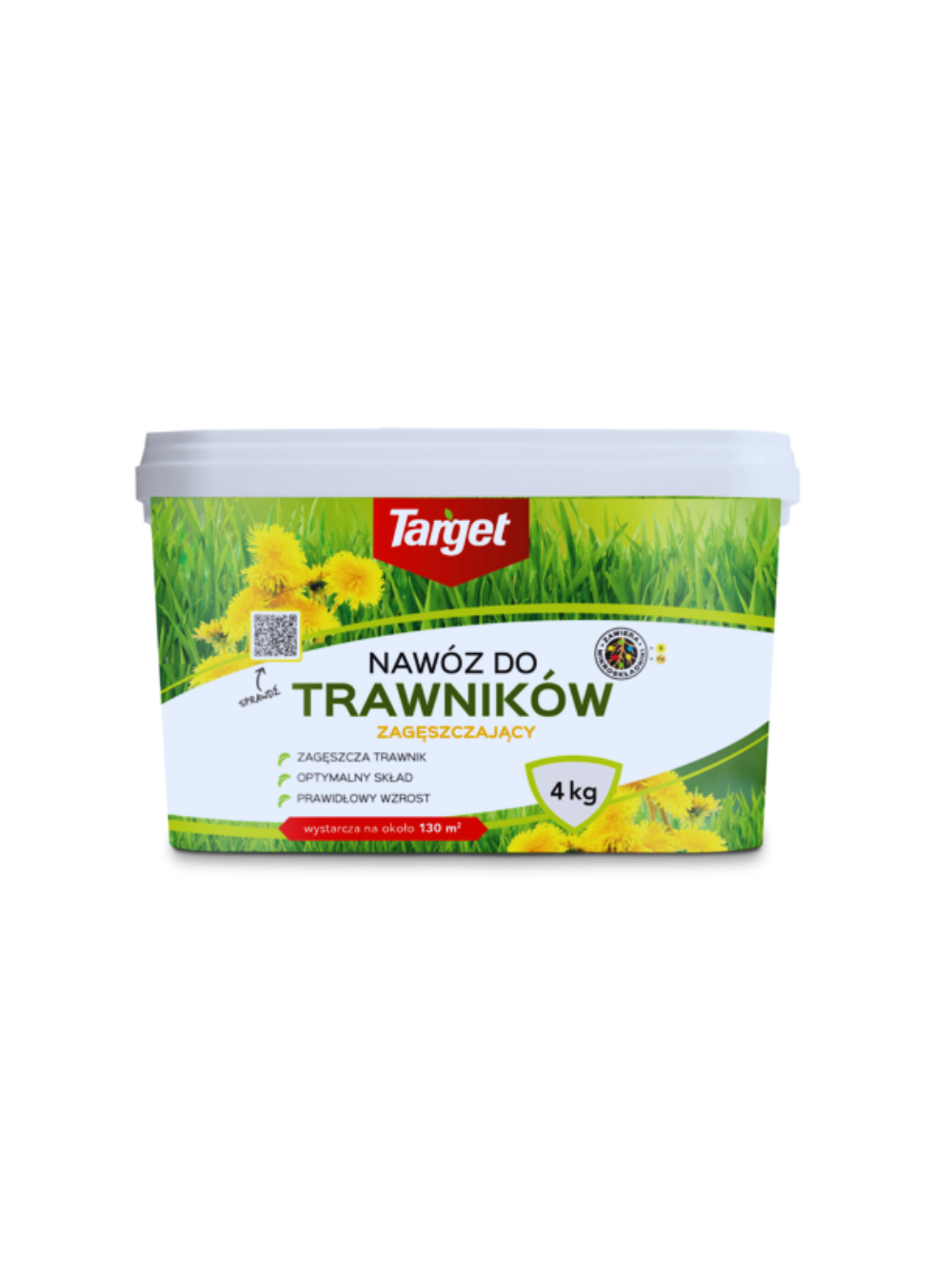 Nawóz granulowany do trawnika zagęszczający 4kg