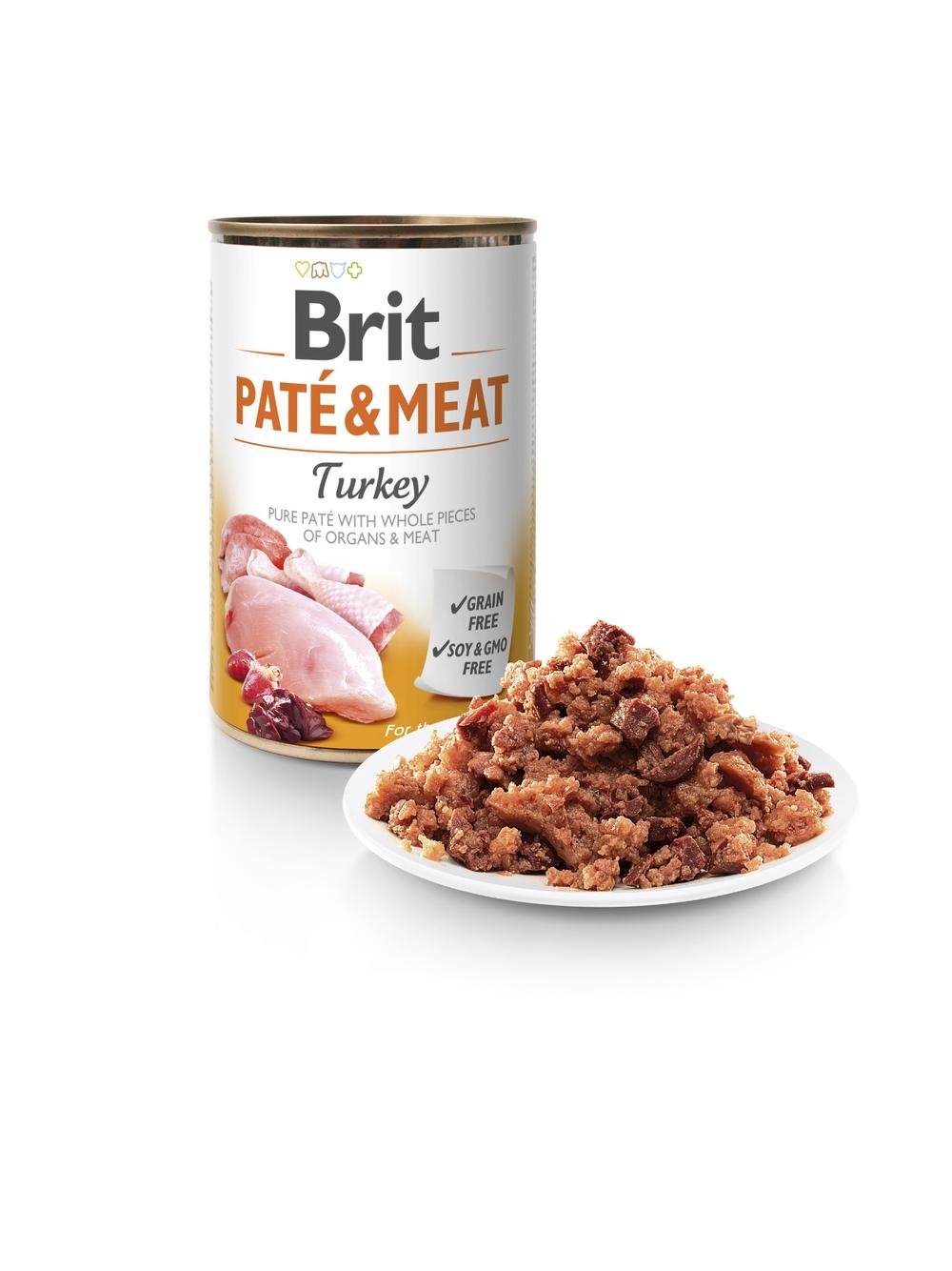 BRIT PATE & MEAT TURKEY 18x400g