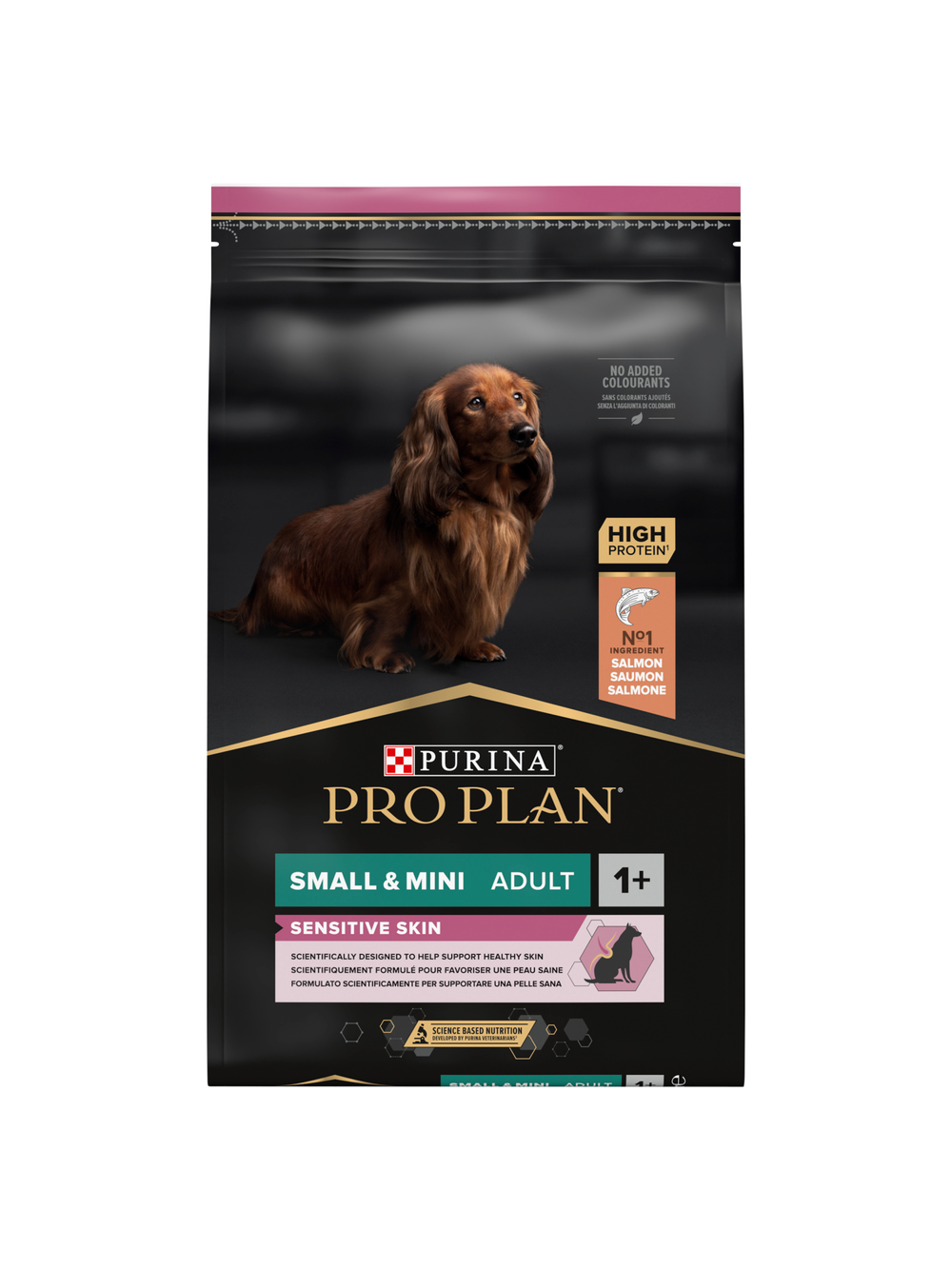 PRO PLAN Sensitive Skin Small & Mini Adult Karma dla psów bogata w łososia 7kg