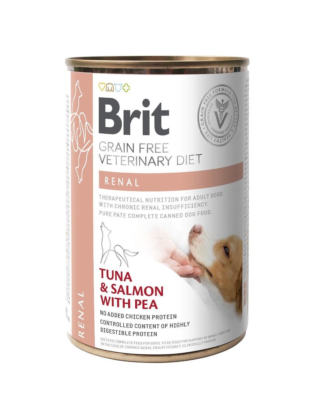 BRIT GF veterinary diets dog Renal 400g-karma mokra dla psa