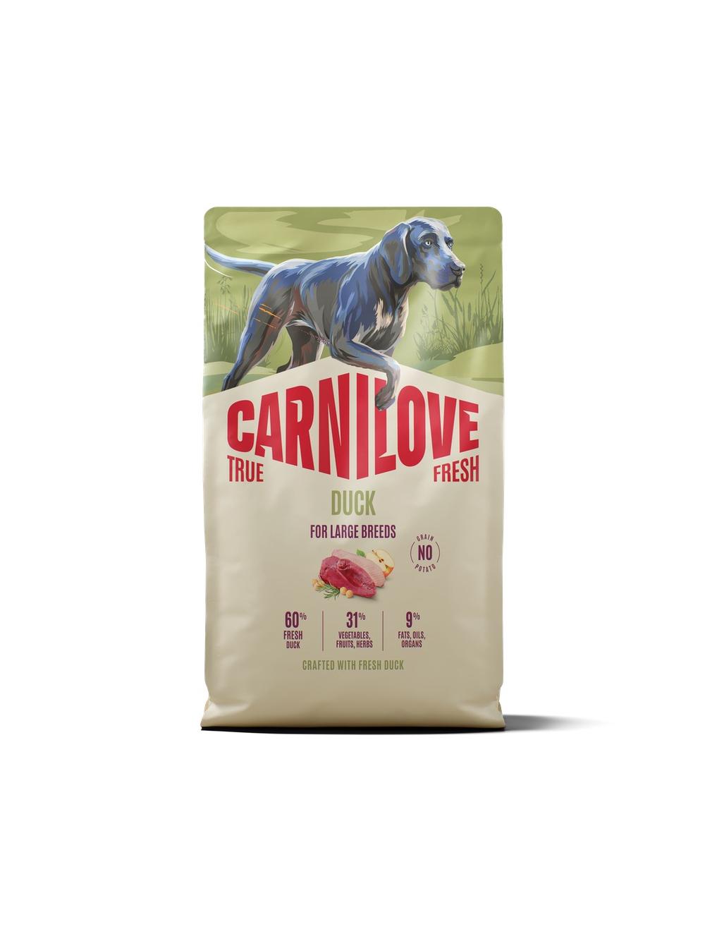 Carnilove True Fresh Dog Duck for Adult Large 4kg