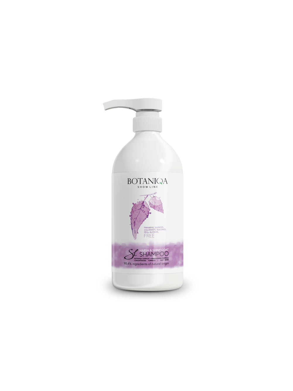 BOTANIQA Harsh & Shiny Coat Shampoo szampon dla psów szorstkowłosych 1L