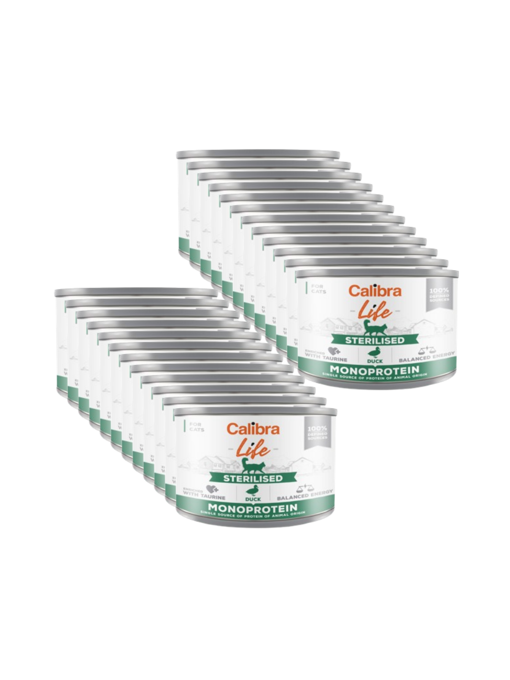 CALIBRA Cat Life Sterilised Duck 24x200g