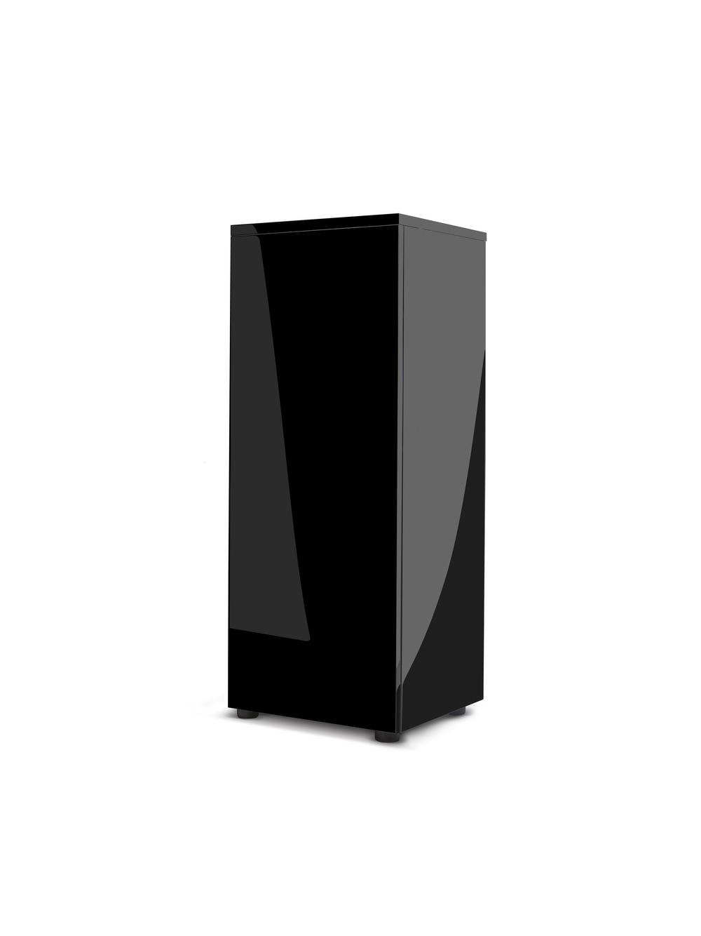 AQUAEL Szafka GLOSSY CUBE 50 czarna